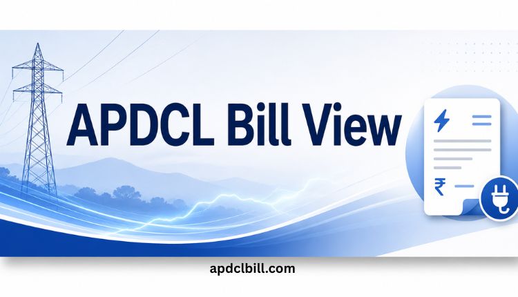 APDCL Bill View