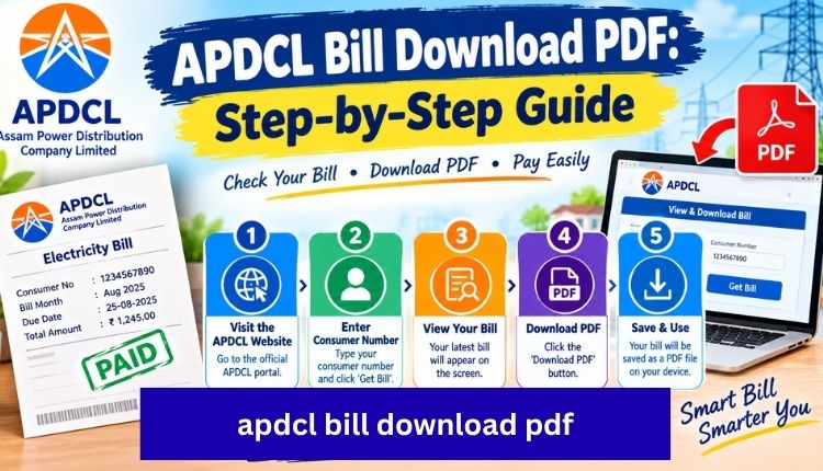 apdcl bill download pdf