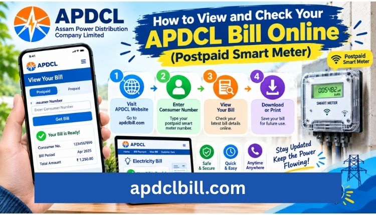 apdcl view bill check smart meter